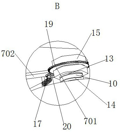 Steel structure metal profiled plate roof leakage on-site detection device