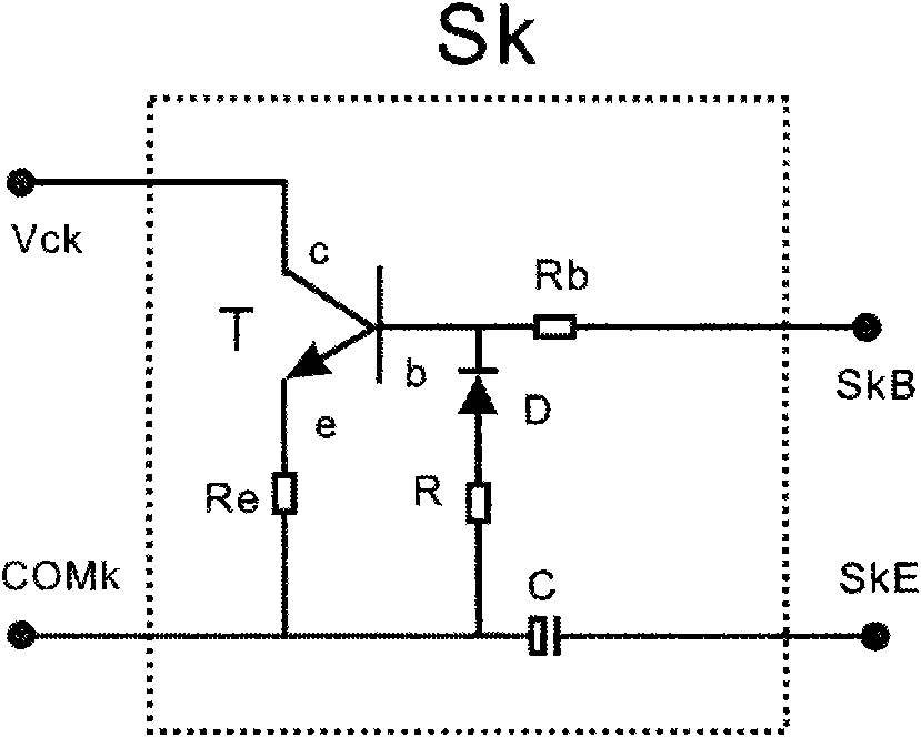 Pulse drive transformer assembly for self-excited switching power supply converter