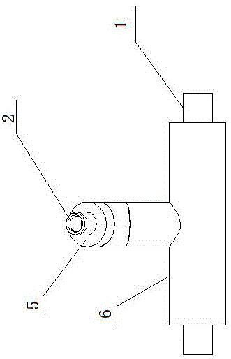 Ultrahigh-temperature prefabricated direct burial heat preservation pipe fitting spanning tee joint and heat preservation method