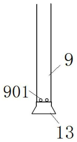 Fire extinguisher uniform filling device and filling method thereof