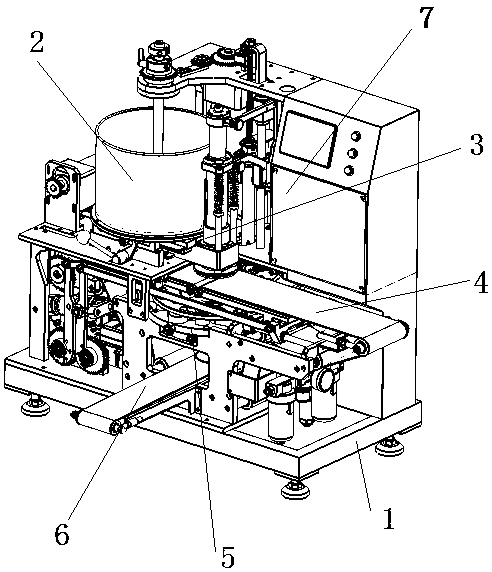 Wrapper positioning device of steamed-stuffed bun making machine