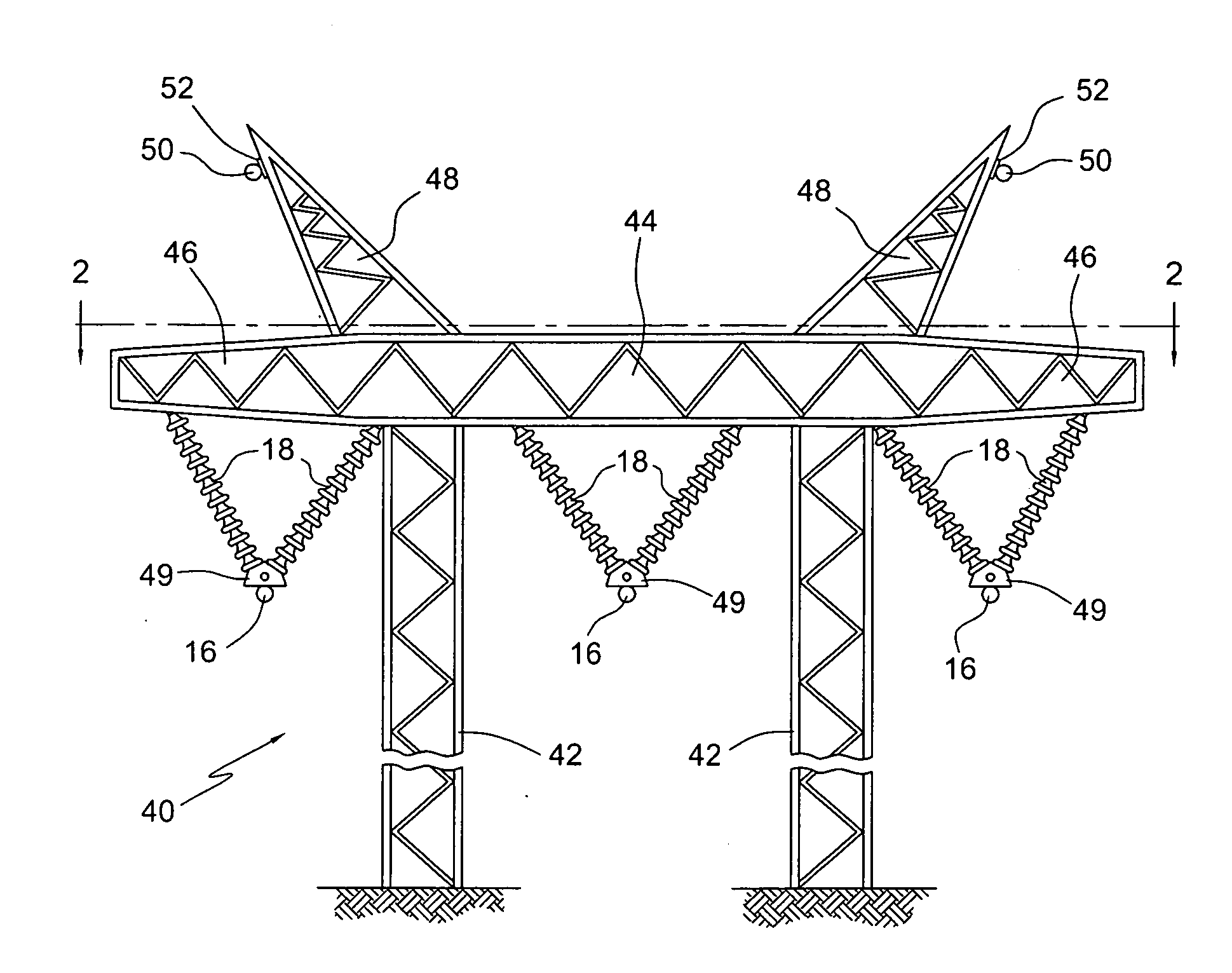 Method of replacing insulators on a tower and insulator support and transport assembly therefor