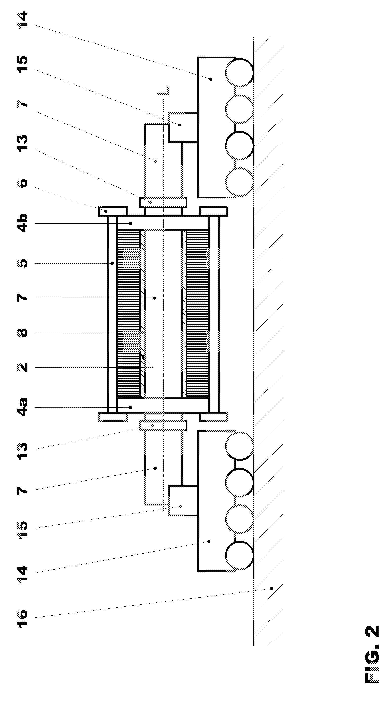 Method for manufacturing and transport of a generator stator core