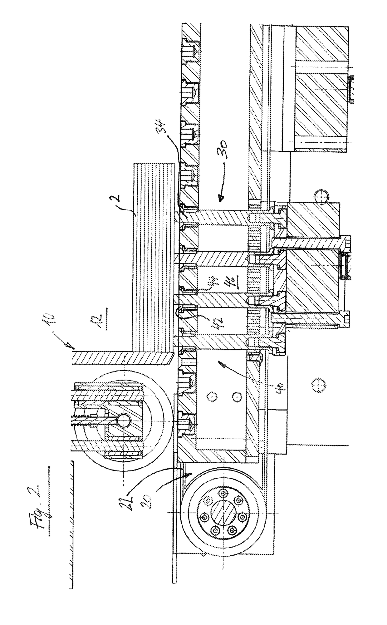 Apparatus for separating workpieces