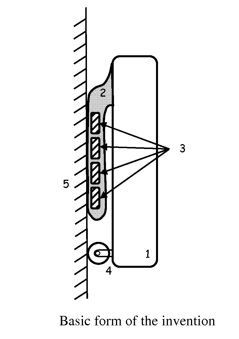 Climbing vehicle with suspension mechanism