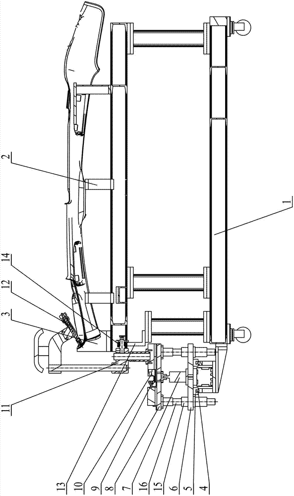 Front-edge cutting device for automotive interior canopy