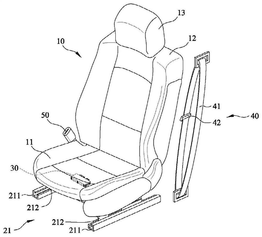 Vehicle electric chair system and control method