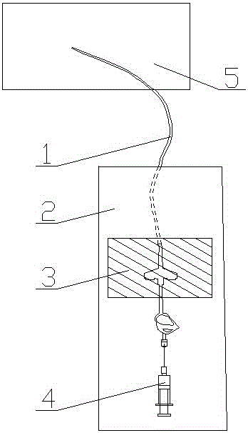 PICC pipeline maintenance simple simulation training device and usage method thereof