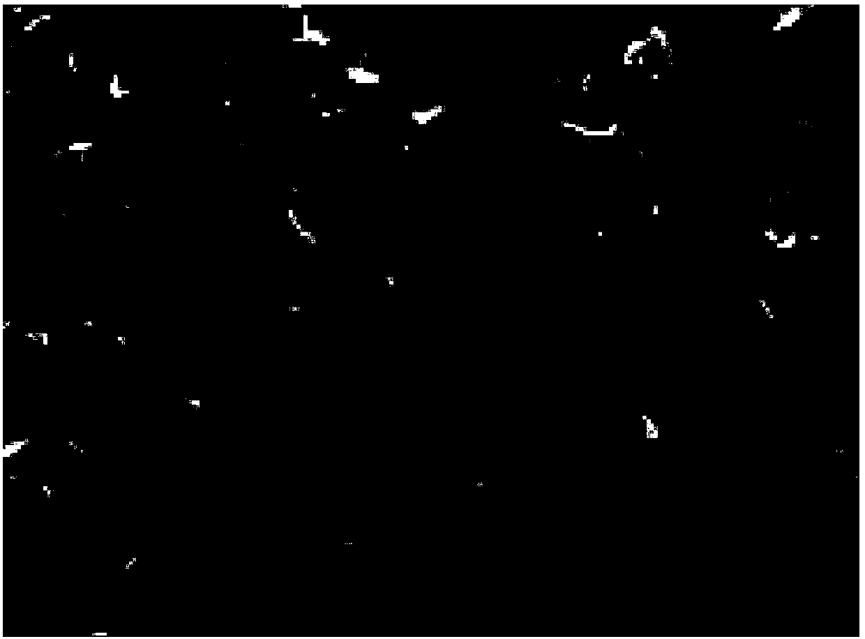 Cutting resin permeable glass ceramic material for dental restoration and preparation method thereof