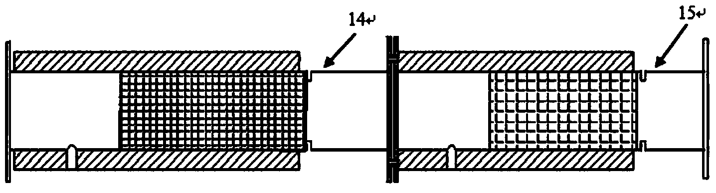 Chemical waste gas treatment device and treatment technology