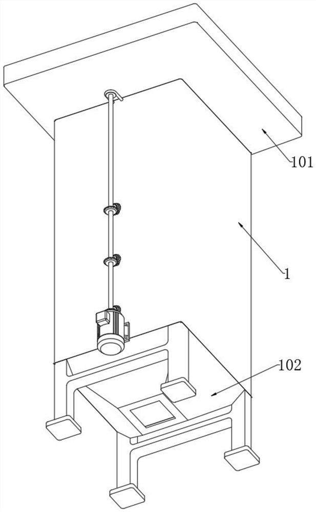 Multi-stage screening and impurity removing device for high-purity industrial salt production
