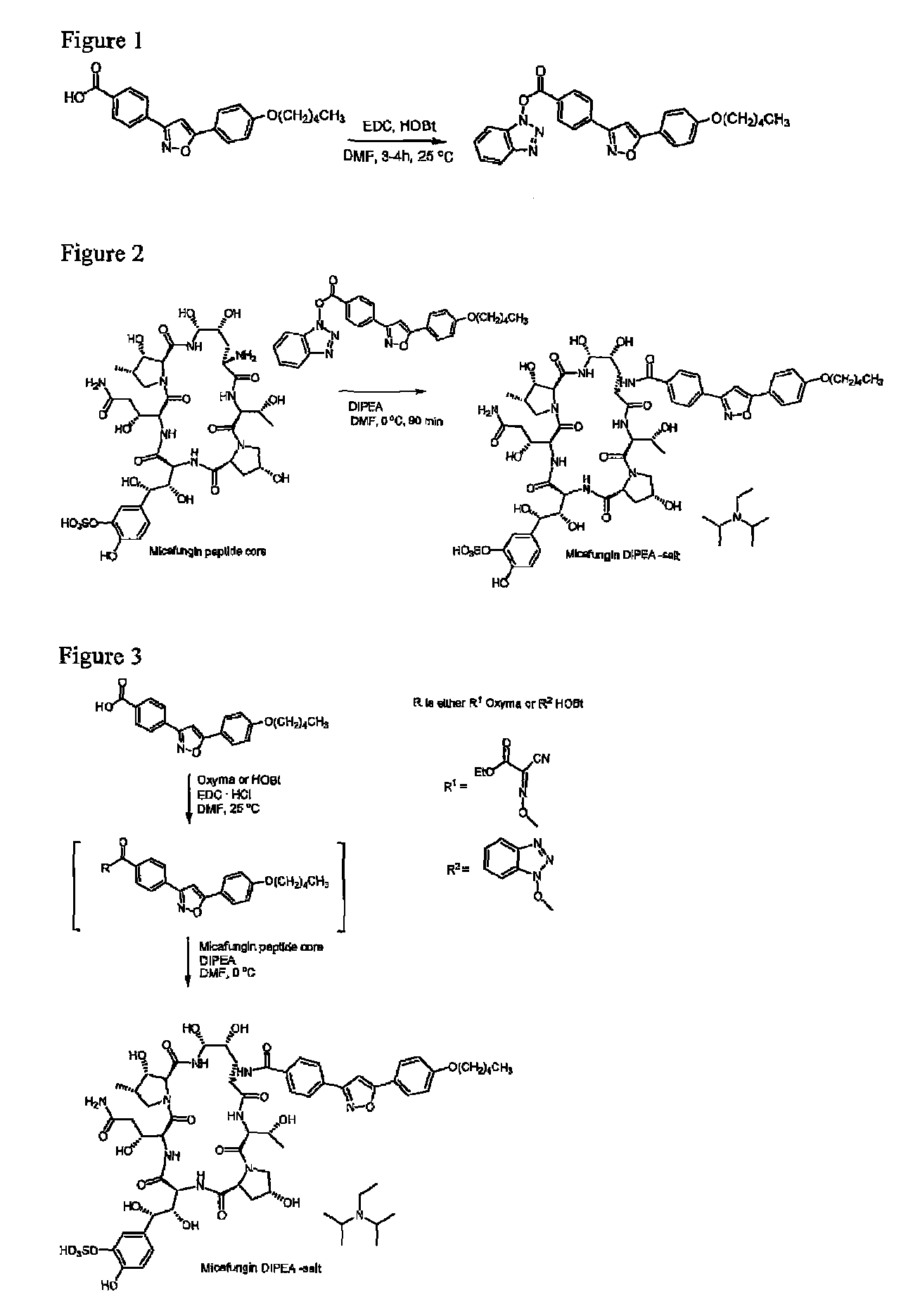 Methods for manufacturing an antifungal agent
