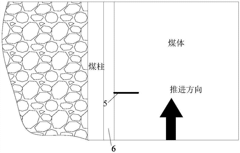 Construction method for drilling depressurization hole in gob-side mining roadway