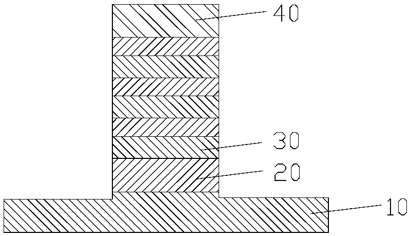 Vertically stacked gate-all-around silicon nanowire tunneling field-field transistor and preparation method thereof