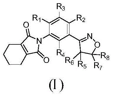 Isoxazoline-containing tetrahydrophthalimide compound and use thereof