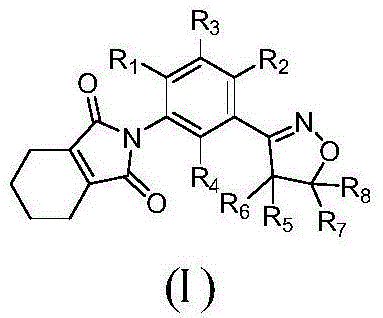 Isoxazoline-containing tetrahydrophthalimide compound and use thereof