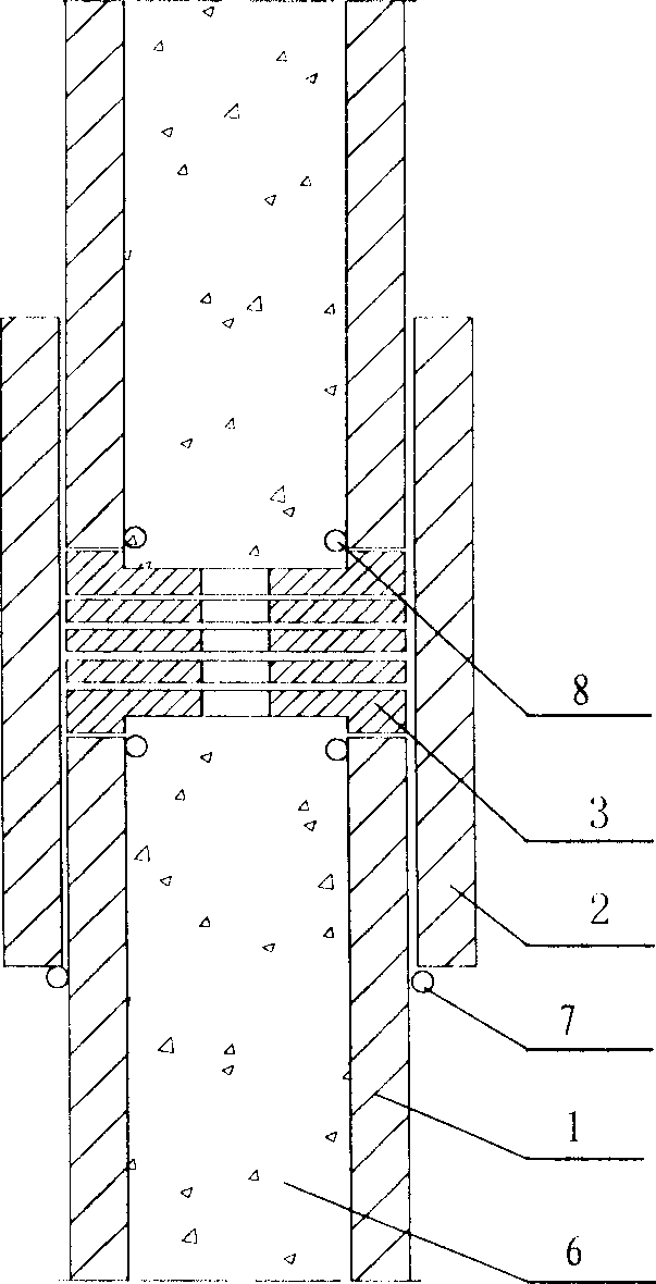 Scalable steel pipe concrete support
