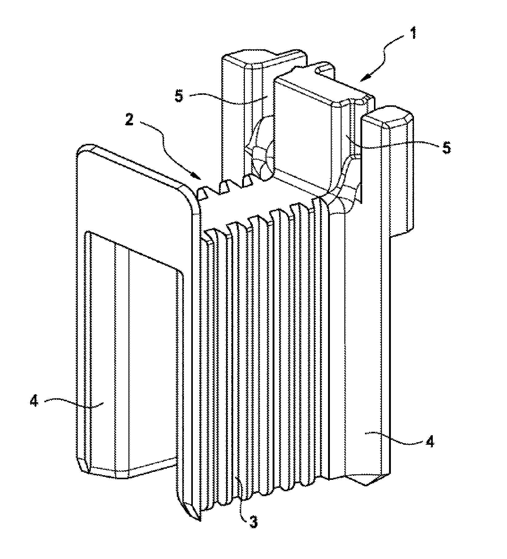 Winding carrier for use in an electrical machine and winding arrangement