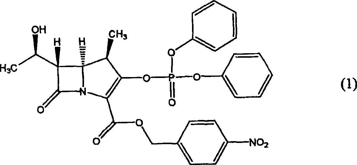 Improved method for the crystallization of intermediates of carbapenem antibiotics