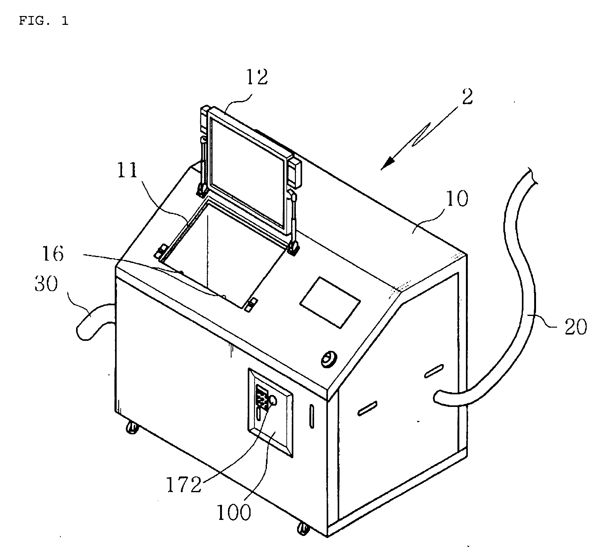 Automatic treatment system of leftover food treating device