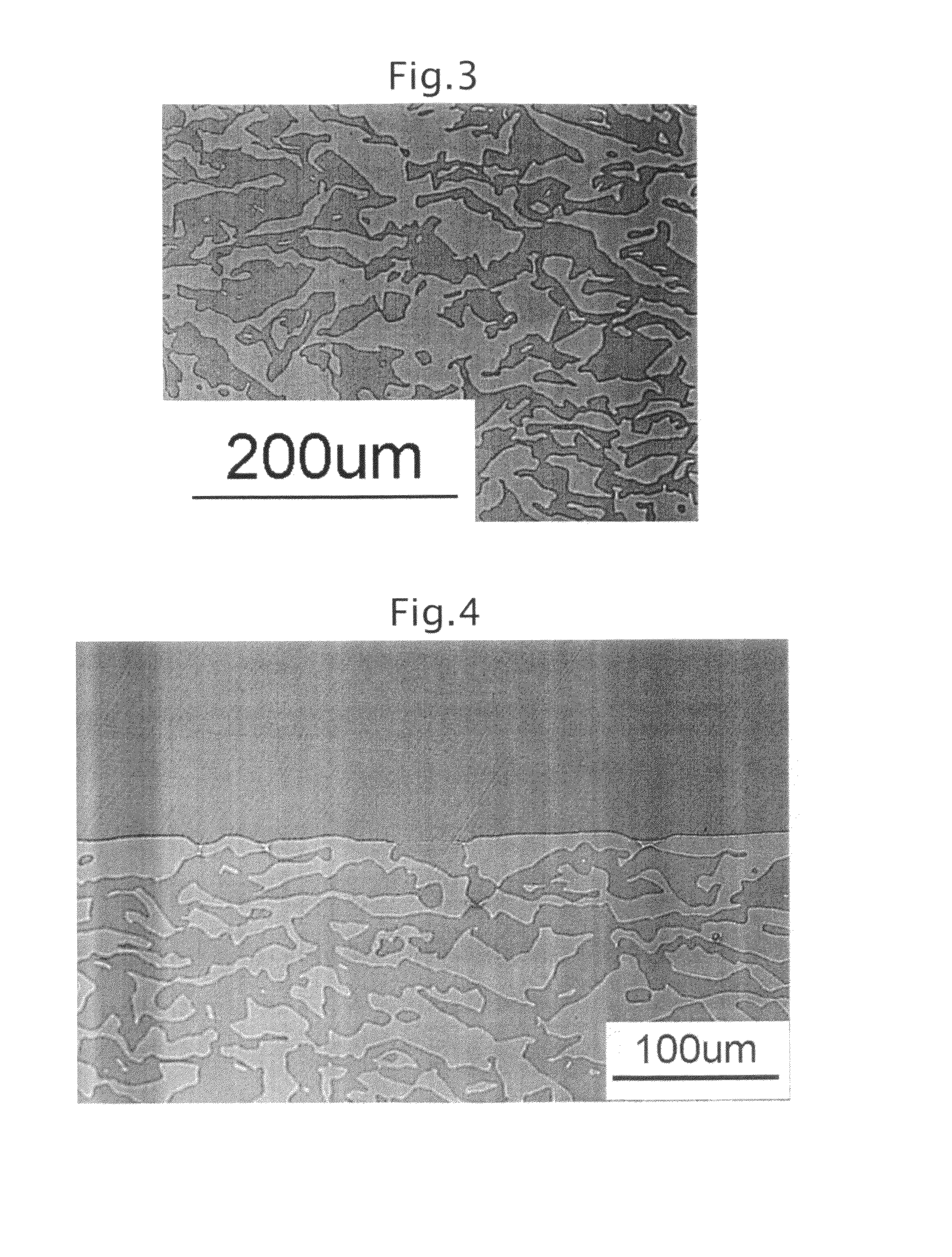 Substrate for light-emitting diode, and light-emitting diode