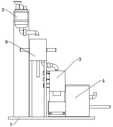 Starch extraction equipment for potatoes