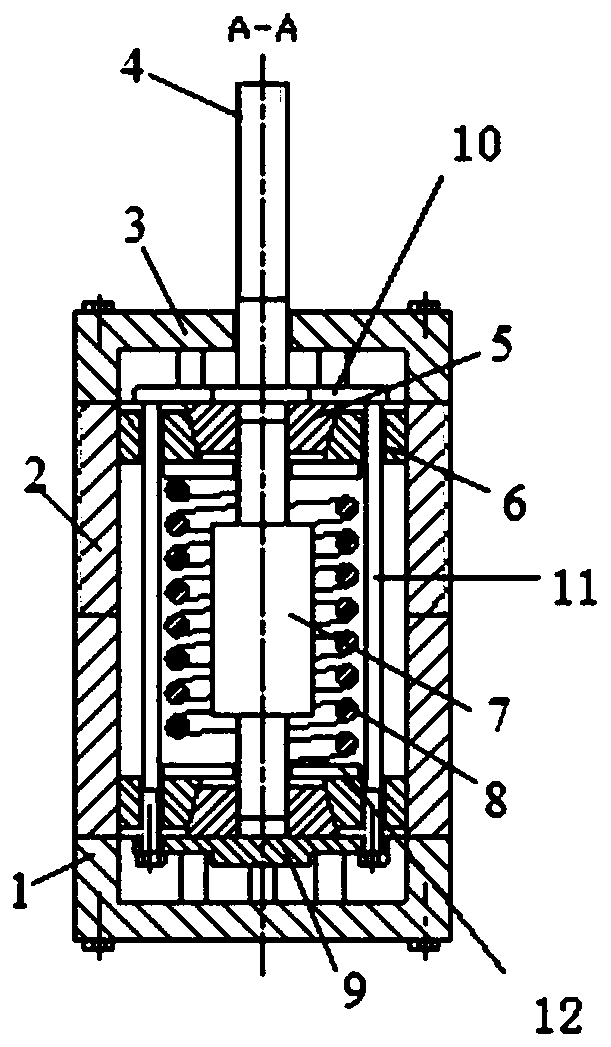 Frictional damping shock absorption device for electrical equipment