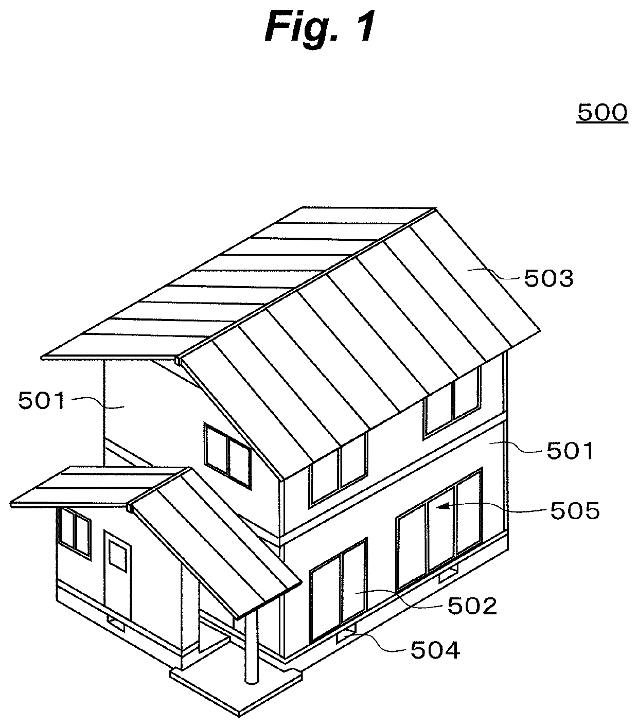 Wall, system of highly clean rooms, production method thereof and construction