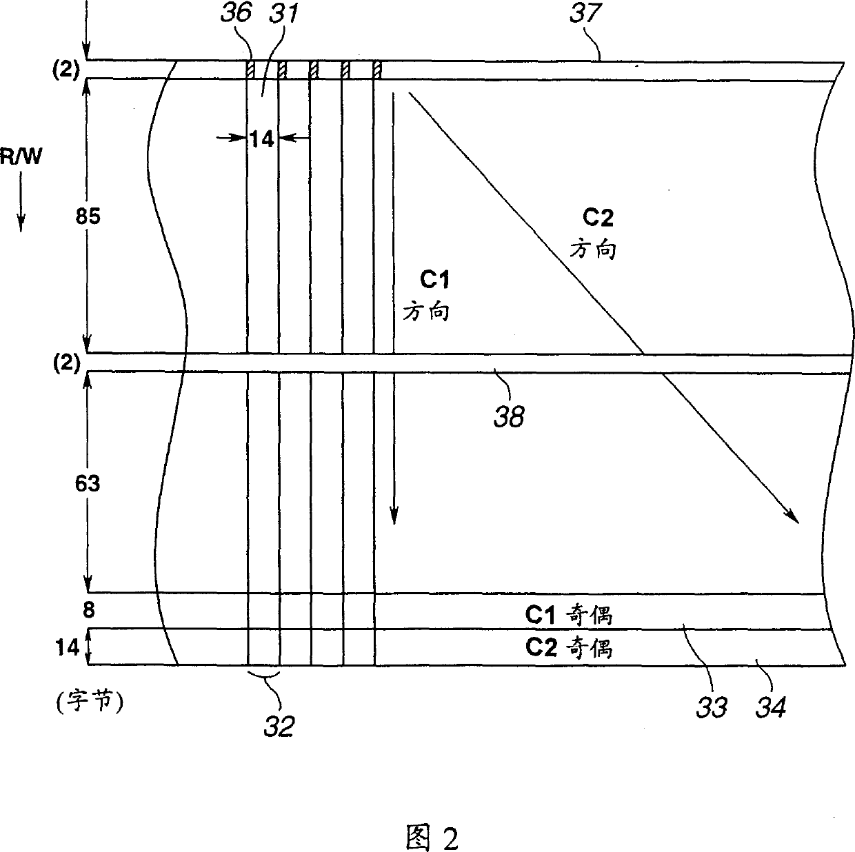 Data transmitting method, data recording apparatus, record medium and data reproducing apparatus