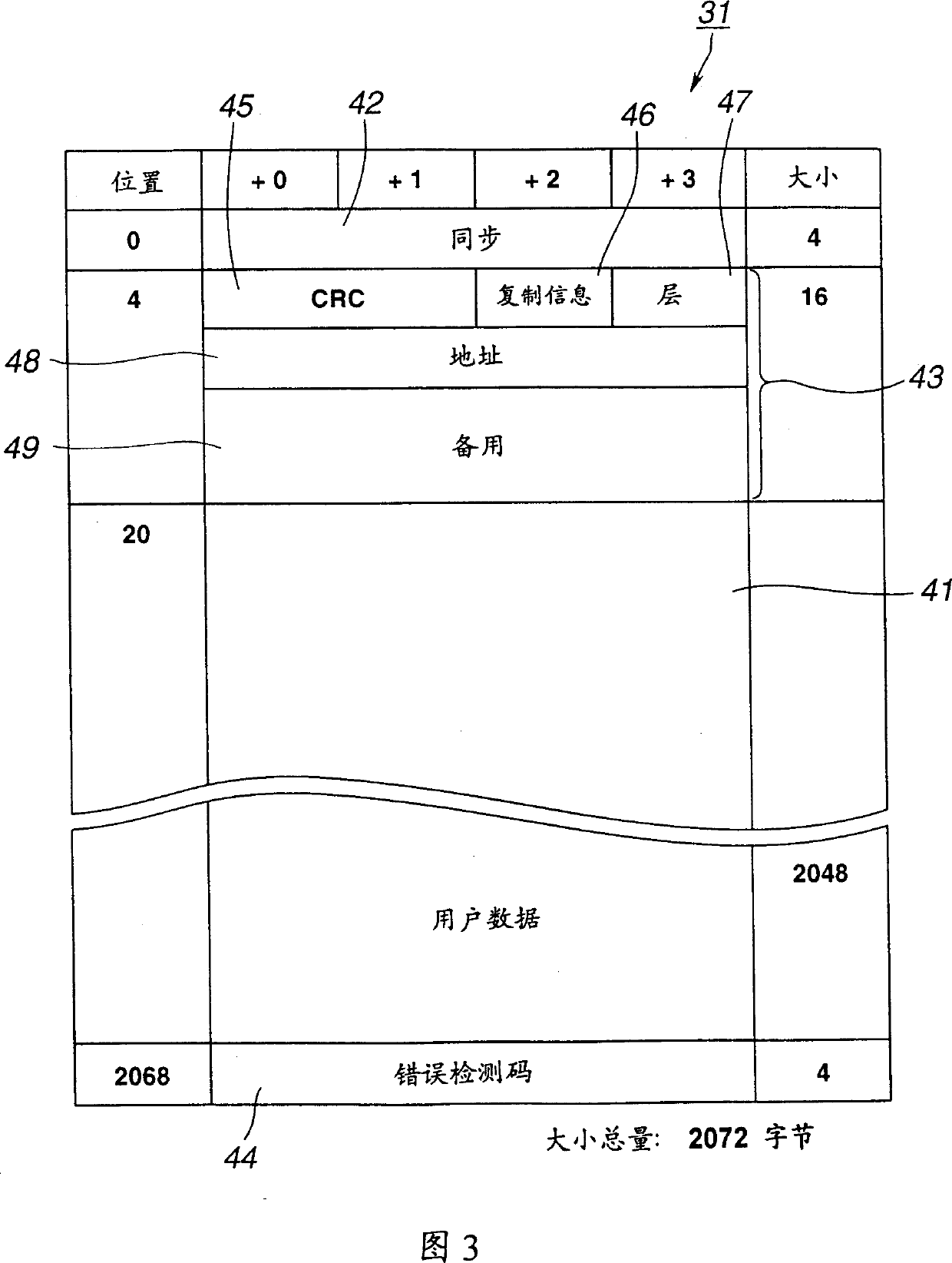 Data transmitting method, data recording apparatus, record medium and data reproducing apparatus