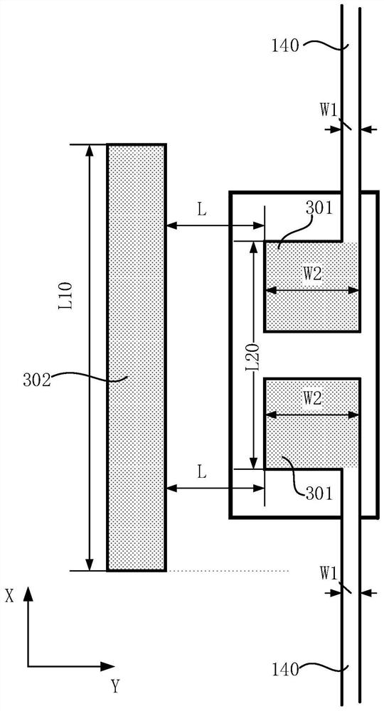 Packaging structure, printed circuit board and electronic equipment