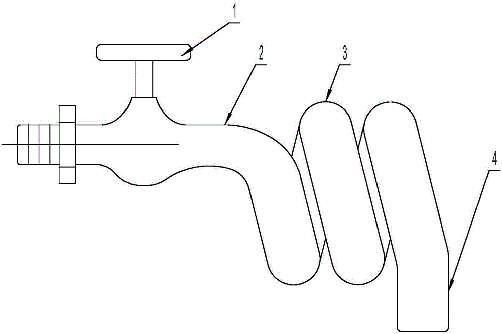 Noise reduction water nozzle