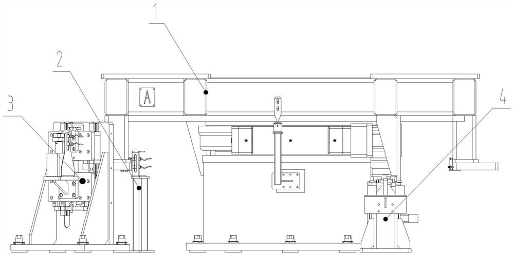 Rotatable equipment for robot polishing and feeding