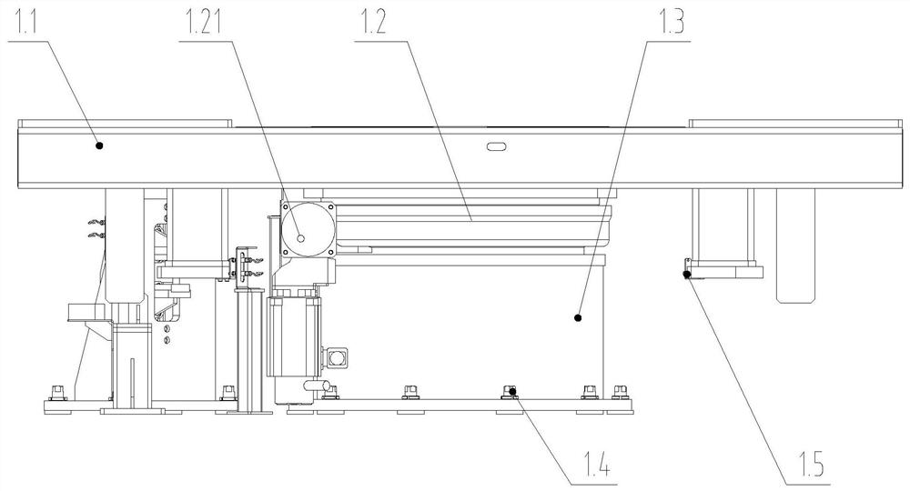 Rotatable equipment for robot polishing and feeding