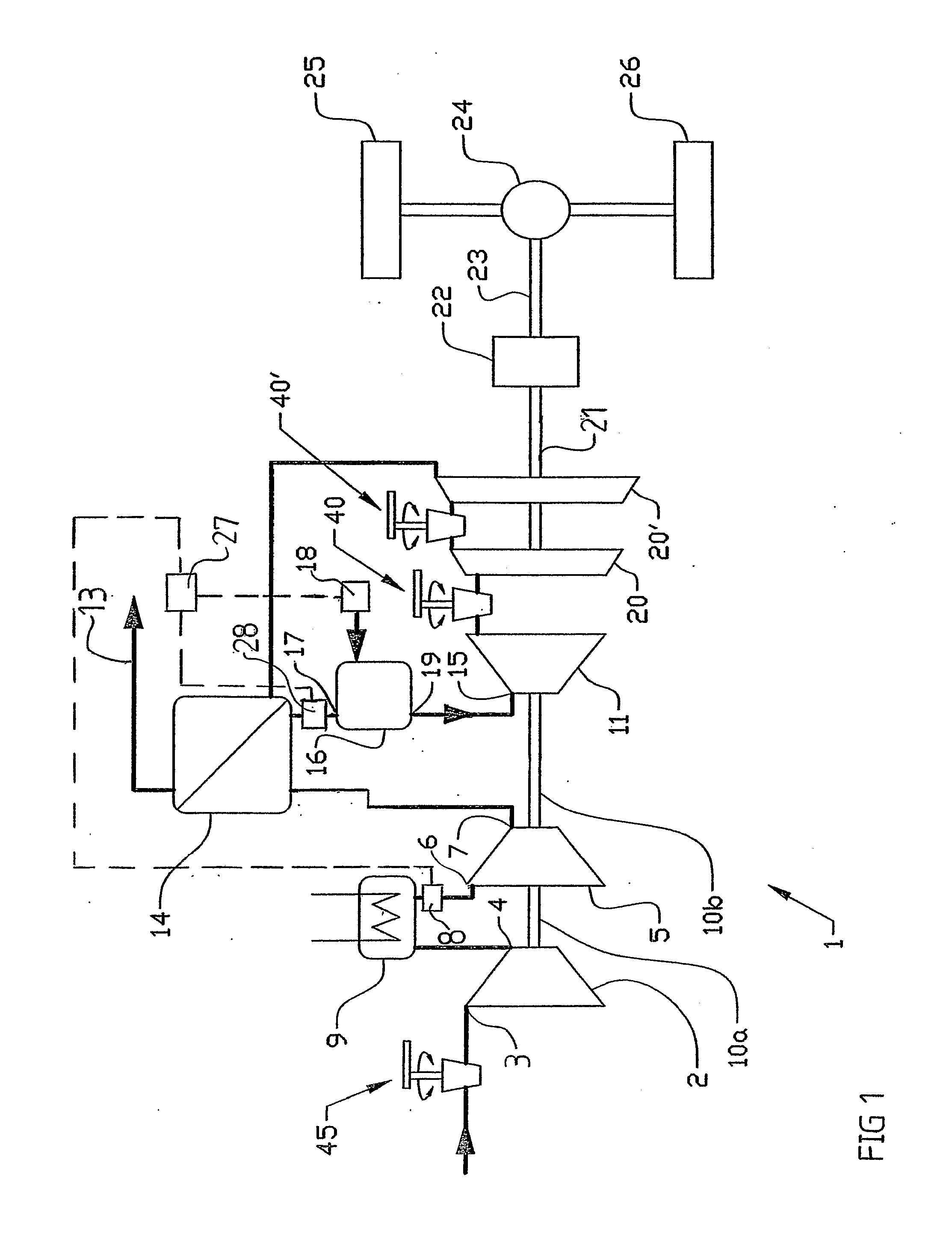 Gas turbine and a method for controlling a gas turbine