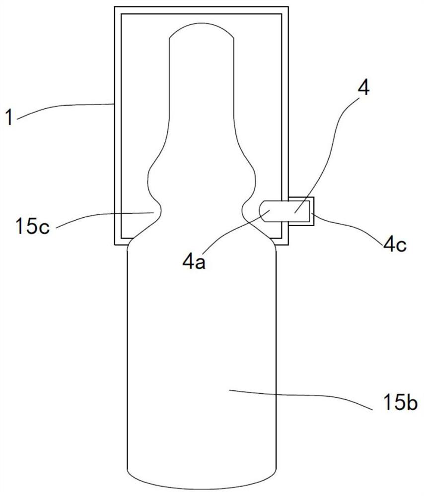 A kind of ampoule bottle safety standard opening device and using method thereof