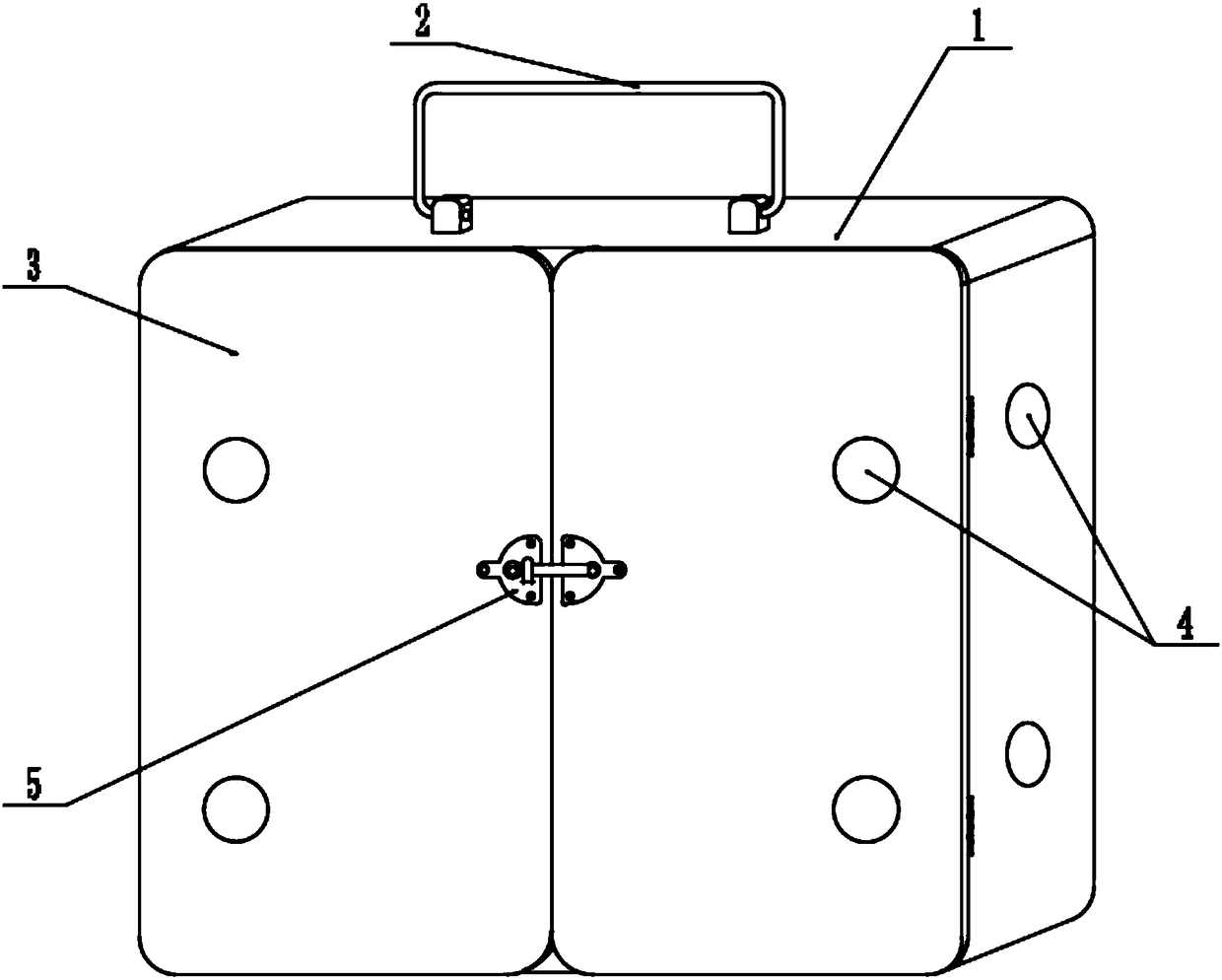 Physical presentation teaching box for iodine sublimation and condensation