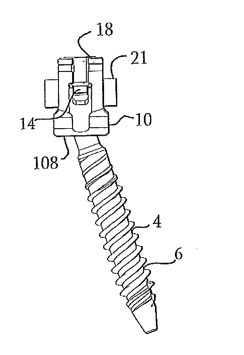 Polyaxial bone anchor with retainer with notch for mono-axial motion