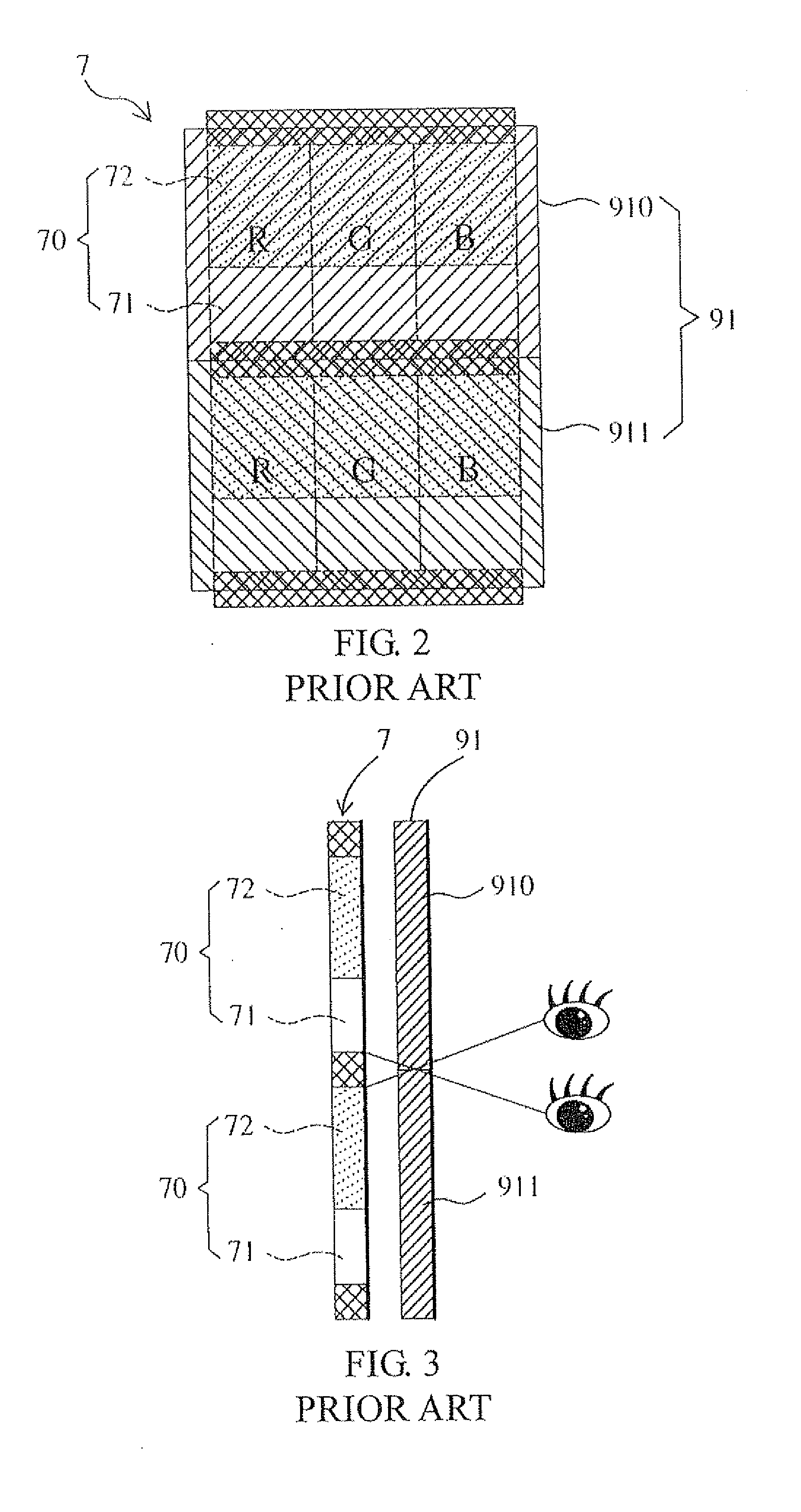 3D display apparatus and pixel array structure thereof