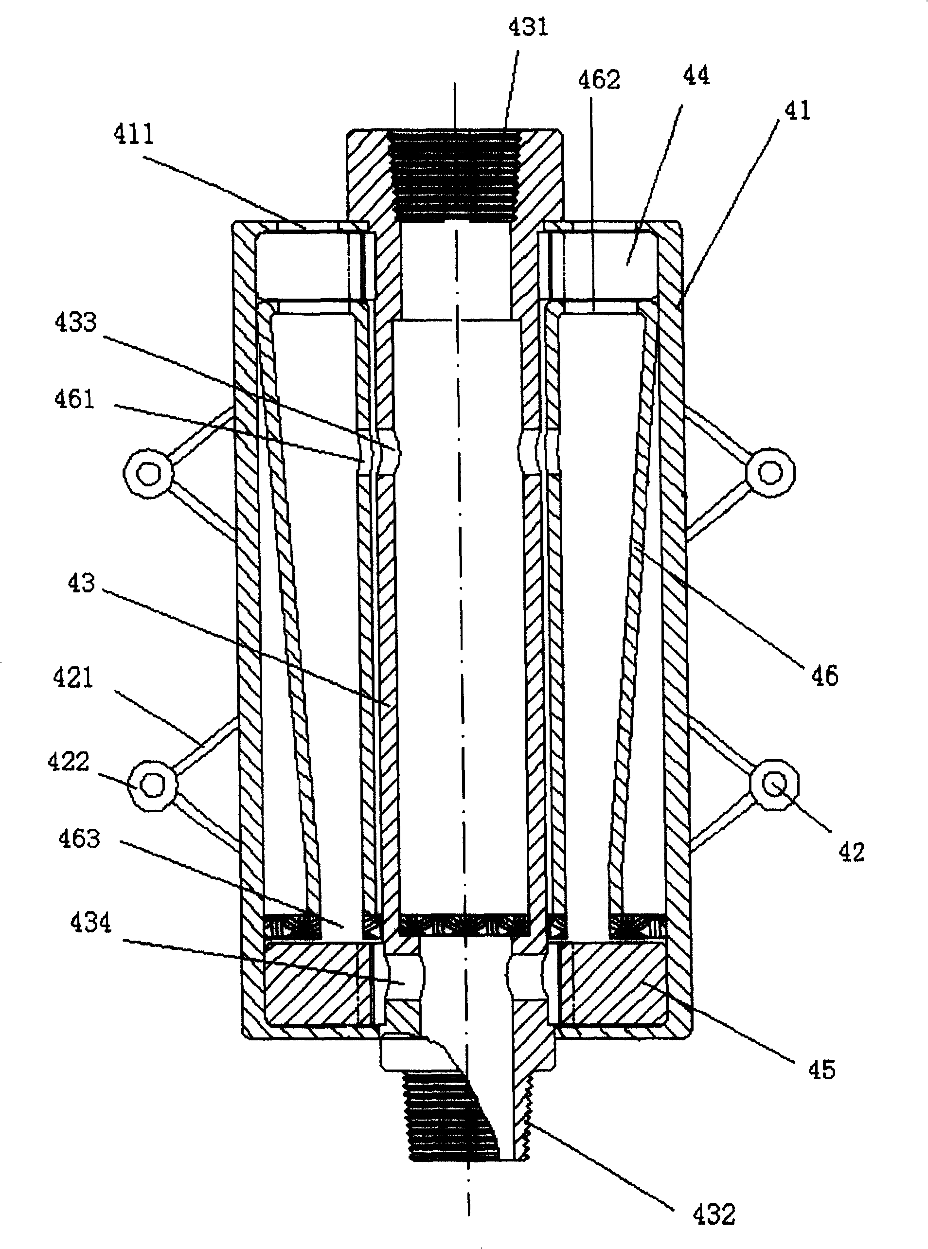 Method and apparatus for realizing double-gradient well drilling