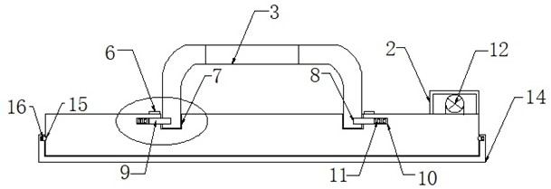 Plastering plate for building