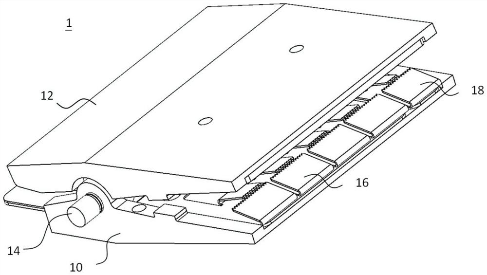 Clamp type testing device