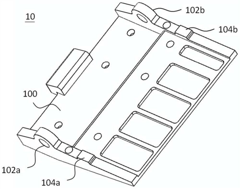 Clamp type testing device