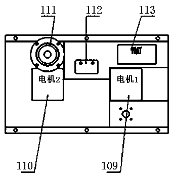 Device for automatically and synchronously replacing optical filter and optical fiber
