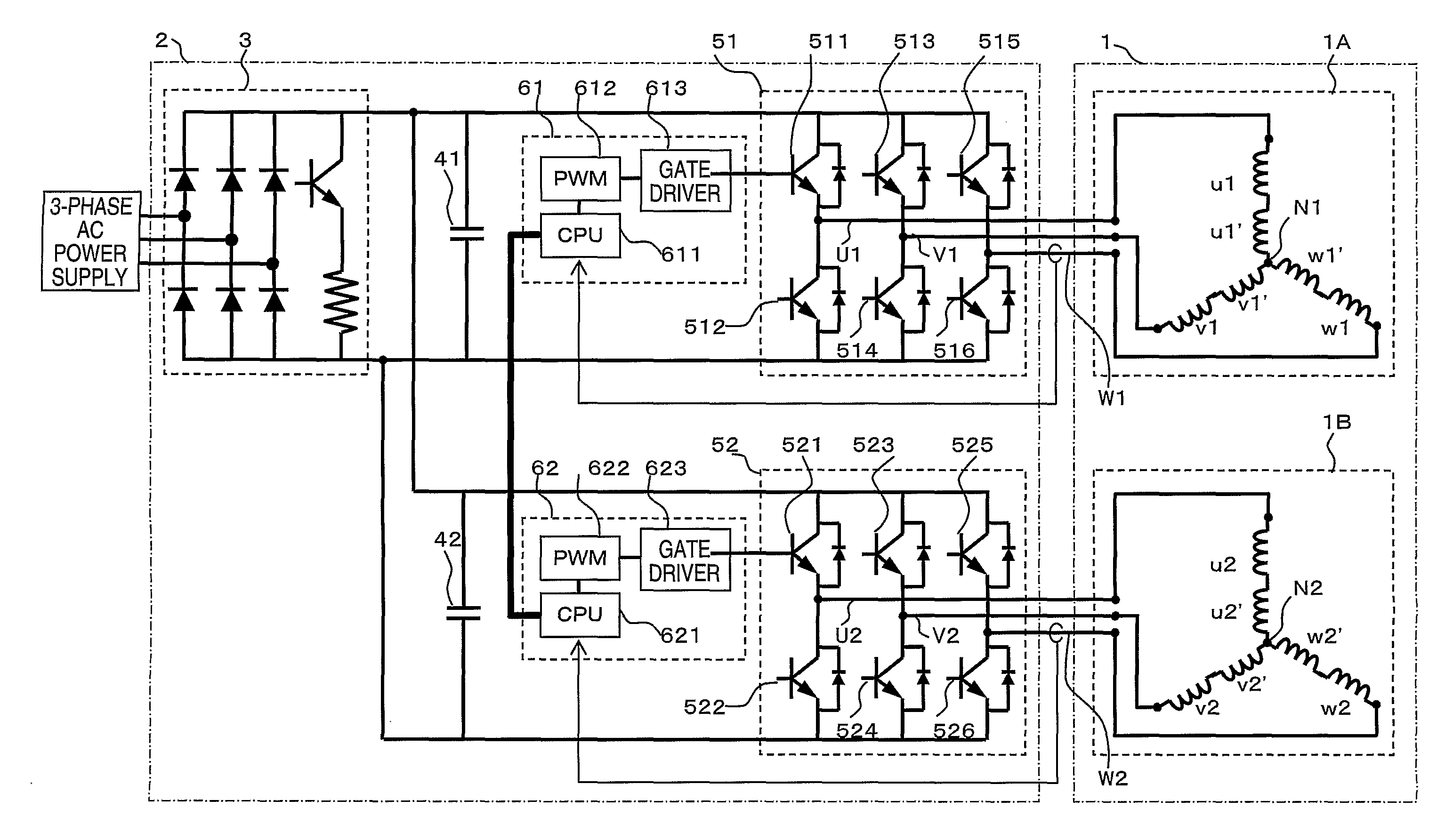 Electric motor system