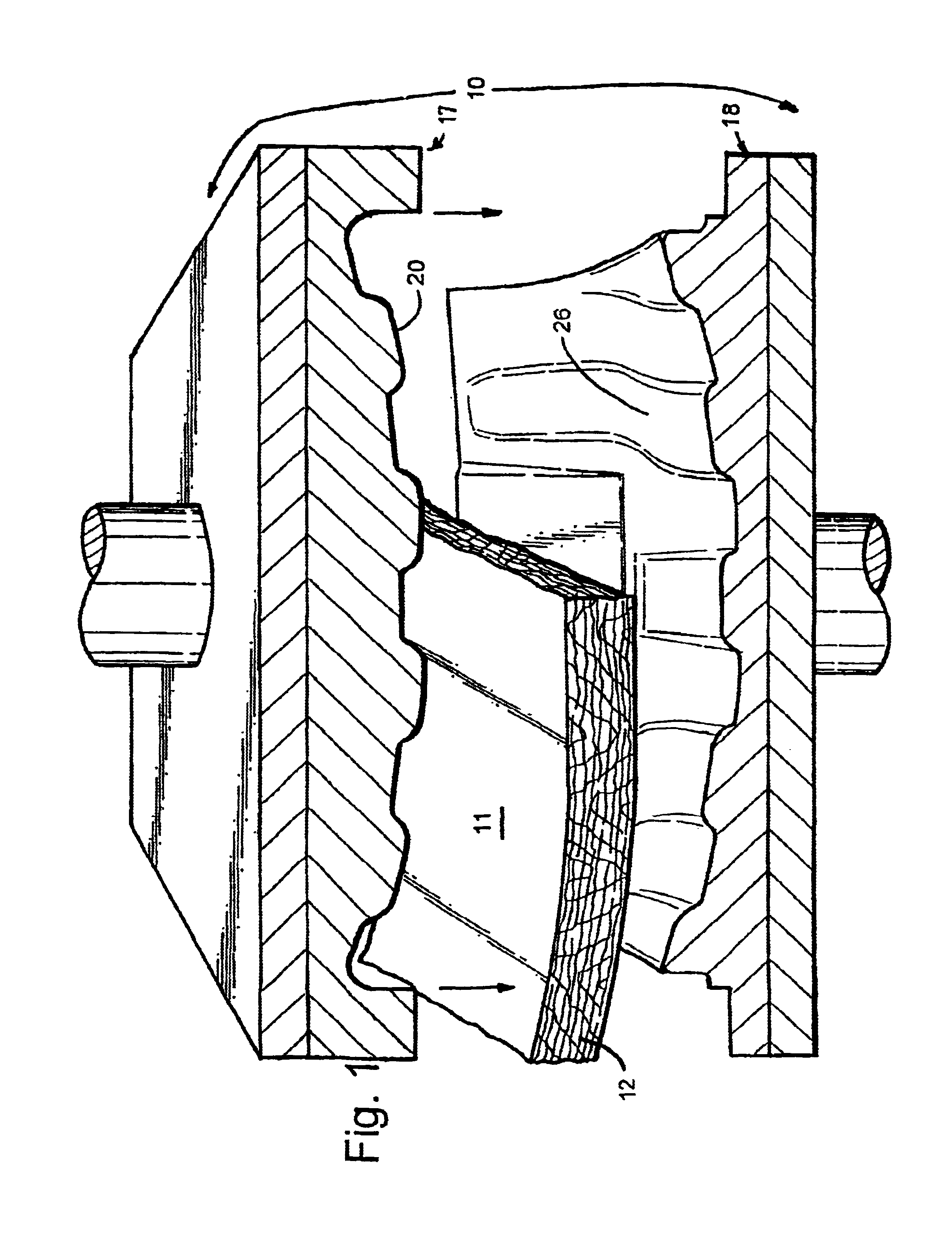 Wood strand molded parts having three-dimensionally curved or bent channels, and method for making same