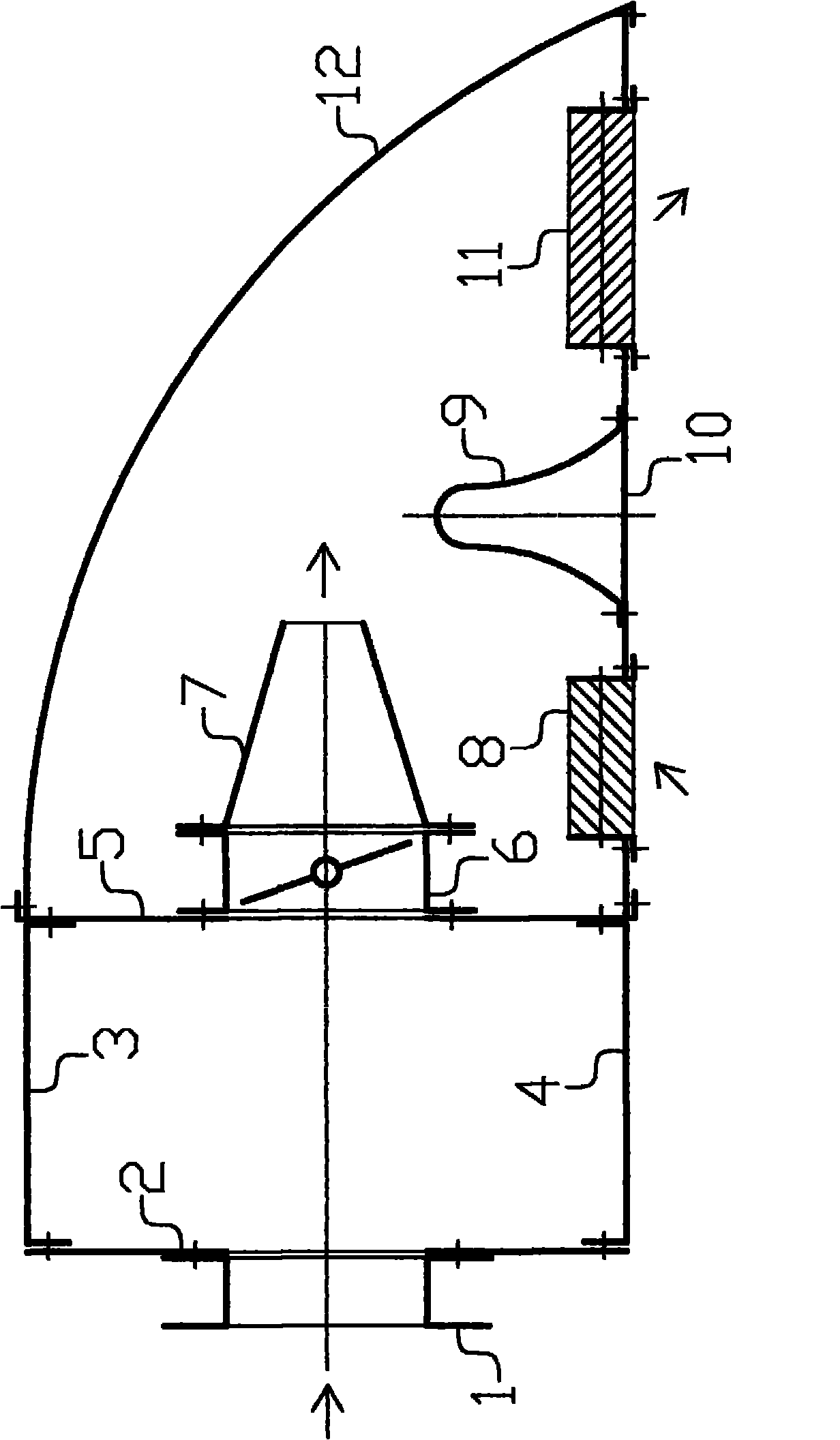 Low-temperature air supply device