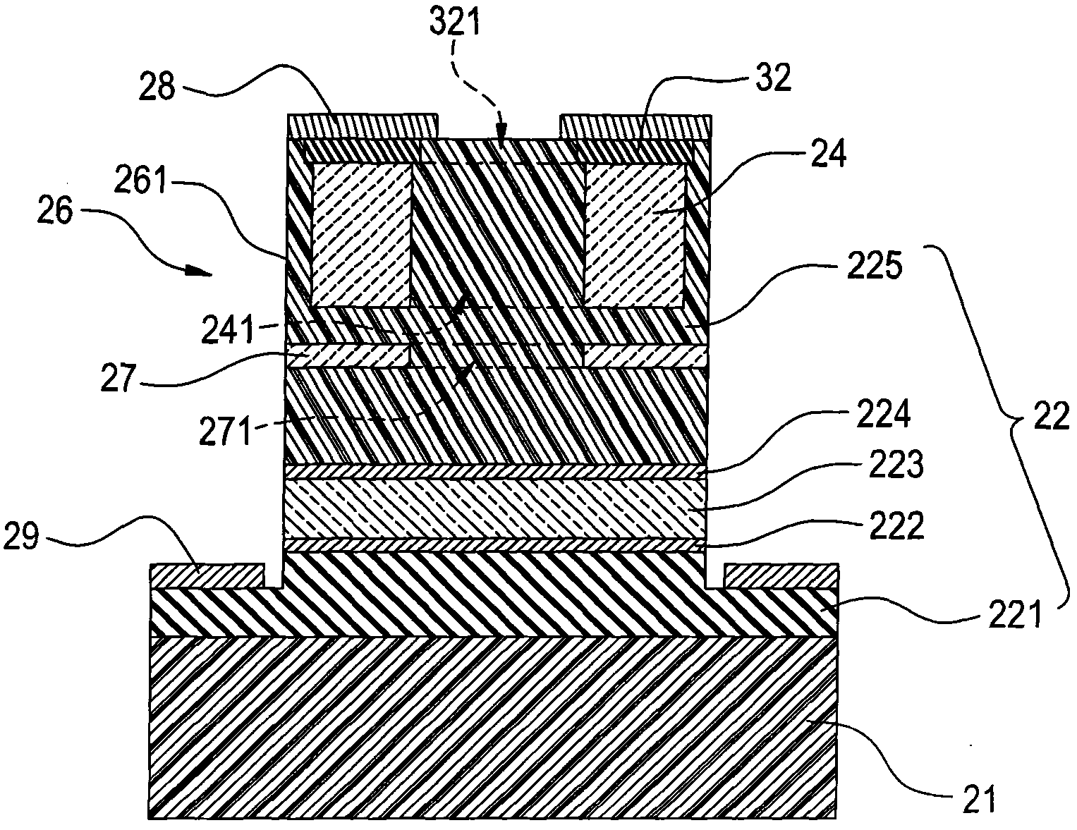 Vertical resonant cavity surface emitting laser and manufacturing method thereof