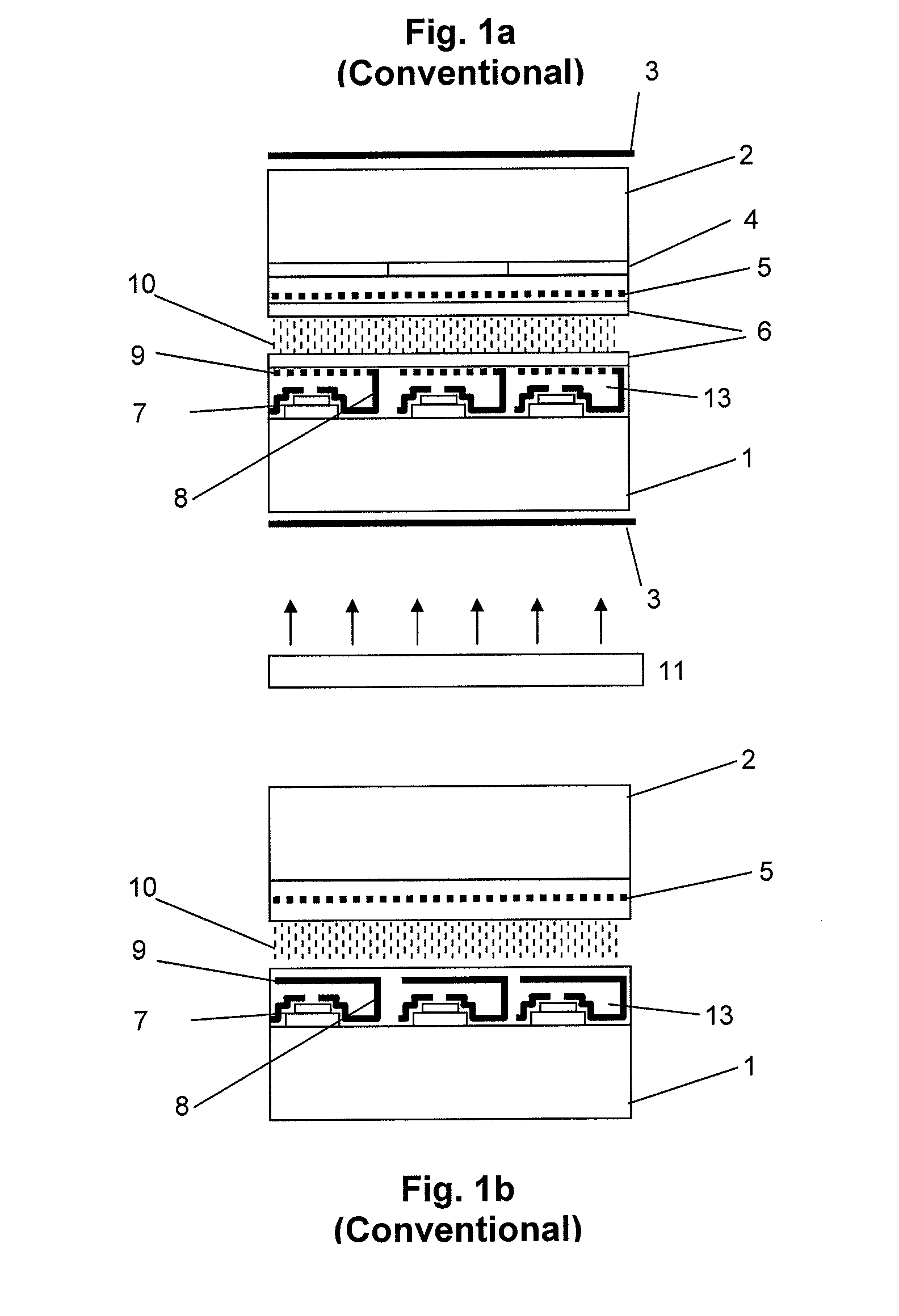 Integrated display and photovoltaic element
