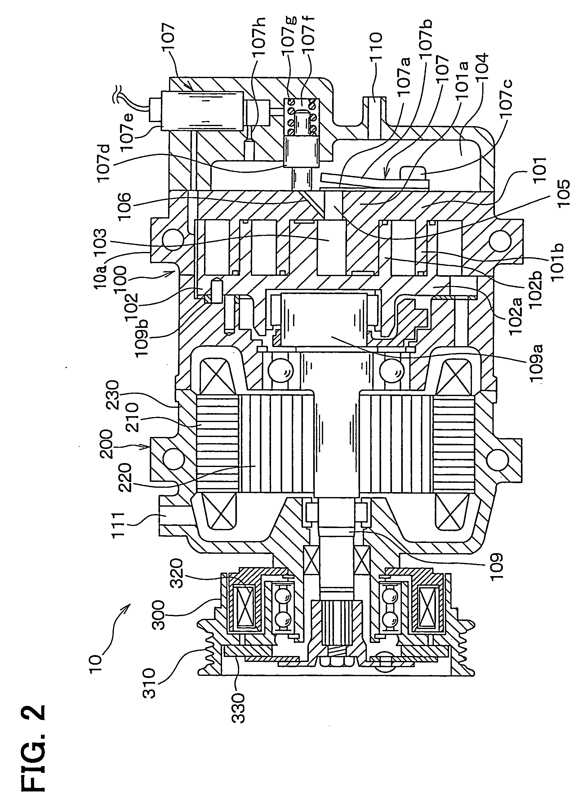 Fluid machine operable in both pump mode and motor mode and waste heat recovering system having the same